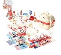 Kids Doctor Set Lighting Sound Multi-functional Suitcase Design