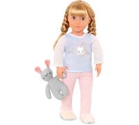 Kids Doll Our Generation Jovie Fashion With Pyjama Set And Rabbit Plush Toy,46Cm