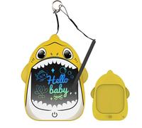 Kids Doodle Pad | LCD Writing Board For Kids | Shark Design Writing Tablet | Erasable Drawing Table Toy With Hook | Versatile Drawing Tablet For Kids For Writing Or Drawing At Home Or Travle Use