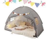 Kids' Double Bed Tent, Indoor Floor Sleeping Tent, Privacy Blackout