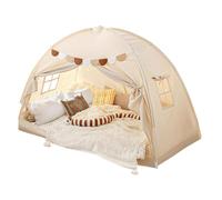 Kids' Double Bed Tent, Indoor Floor Sleeping Tent, Privacy Blackout