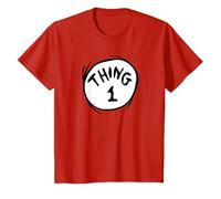 Kids Dr. Seuss Thing 1 Emblem Youth T-Shirt