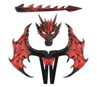 Kids Dragon Wing Set with Maske and Tail, Waterproof and Foldable