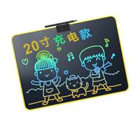 Kids Drawing Board with 16.5Inch LCD Screen Portable Writing Tablet with Erase Function USB Recharging for Home Travel Rechargeable LCD Drawing Tablet for Kids