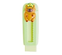 Kids Drawing Eraser | Push Pull Eraser | Students Pencil Eraser | Cute Art Eraser | Kids Capybara Eraser | Convenient and Soft Material for Easy Use and Storage & Making Erasing More Enjoyable