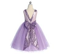 Kids Dreams Belle of the Ball Dress - Lilac Shimmer - Plus size 14.5