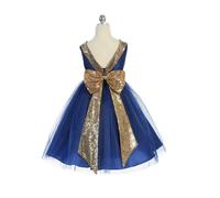 Kids Dreams Belle of the Ball Dress - Royal Blue - Plus size 14.5