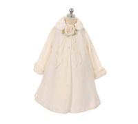 Kids Dreams Winter Princess Coat - Ivory - 10 years