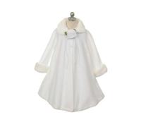 Kids Dreams Winter Princess Coat - White - 2 years