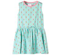 Kids' Dress with Drawstring Children Girl's Dress Ice Cream Print Light Mint vid