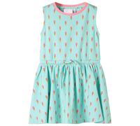 Kids' Dress with Drawstring Children Girl's Dress Ice Cream Print Light Mint vid