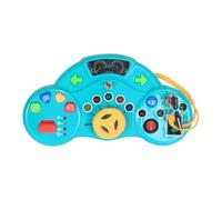Kids Driving Simulator - ABS Material Construction, Vibrant Cartoon Design, Light And Sound Interactive Features, Multifunctional Educational Toy | Engaging Play For Home Kindergarten Preschool Park