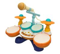 Kids Drum,Portable Adjustable Interactive Instrument,Musical Instruments For Young Children - For Kids Boys Girls Preschool Childcare Home Classroom Game Travel Halloween Party