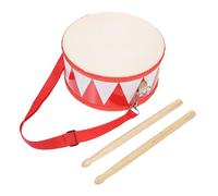 Kids Drum Toy Double Sided Wooden Drum Set With Shoulder Strap And Drumstick Musical Instrument Toy Childrens Drum Childrens Drum Set