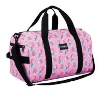 Kids Duffel Bag Overnight Bag for Boys and Girls Weekender Carry-On Personalized Tote for Traveling Gym Sport Dance, Multicolor, Mermaid