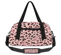 Kids Duffle Bag Dance Bag Lightweight Water Resistant Foldable Sports Gym Weekender Overnight Sleepover Carry On Travel, C-006, 18.5*9.44*7.87