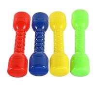 Kids Dumbbells Set 4pcs Children's Dumbbell Small Adjustable Dumbell Dumbls Safety Exercise Toys Baby Barbell Educational Handle Mini Toddler Weights For Hand Barbells Workout Equipment