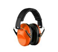 Kids Ear Defenders - 26db SNR Ear Defenders - Sound Blocking Earmuffs Autism - Noise Cancelling Headphones Toddlers (Orange)