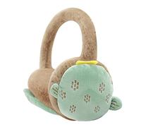 Kids Ear Muffs Cute Fluffy Plush Cold Proof Ear Muffs Foldable Winter Warm Earmuffs Girls Boys Adjustable Ear Warmers Cycling Skiing Full Cover Thermal Ear Protectors Faux Fur Cold Weather Headwear