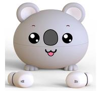 Kids Earbuds, Adorable Koala Bluetooth Headphones for Kids, 85dB Volume Limited, Built-in Mic, 30H Playtime, Safe Material, Lightweight, Touch Control, Girls Boys Earbuds for School Travel