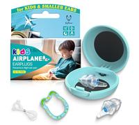 Kids Earplugs (6-12 Years), Travel Earplugs for Flying - Ear Protection for Airplane, Noise Sensitivity, Focus, Loud Events, Study, Gaming, Hearing Protection
