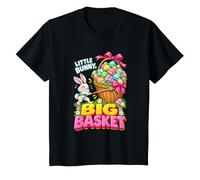 Kids Easter Little Rabbit Giant Basket Kids Bunny Big T-Shirt