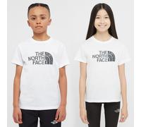The North Face Easy T-Shirt TNF White/Asphalt Grey Bouldering Guide Print 6 Years