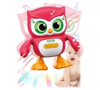 Kids Education Music Dancing Owl Toy, Baby Crawling Musical Dancing Toy for 3-12 Months Toddlers, with Lights, Music and Dance, Birthday Gift for Boys and Girls