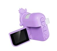 Kids Educational Digital Magnifier 2Inch Screen 500-1000X Camera Handheld Microscope with Integrated LED Light Digital Magnifier Handheld