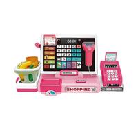 Kids - Educational Fantasy Shop Set, Built-in Scanner Display, Interactive Money Playing System, Simple Role Play Design | Ideal Kindergarten Math Skills Grocery Stores