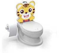 Dolu Tiger Educational Kids Potty - Fun & Interactive Potty Training Solution for Toddlers - Comfortable, Safe & Easy to Clean Toilet Training for Kids