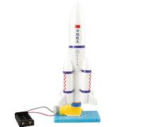 Kids Educational Spacecraft Building Set Assembly Aerospace Projectile Model Physics Teaching Aid for Science Education Edu Toy Safe Toy Projectile Edu Model