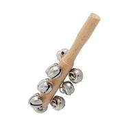 Kids Educational Wooden Shaker Toy Sound Maker Hand Shaker Shaking Bells for Music Development and Sensory Play At Homes Warm Tone for Music Class & Family Funs
