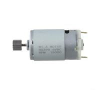 Kids Electric Car Motors For RS550 / RS390 / RS380 / RS555 Models, For 6V, 12V, And 24V Electric Cars, 10 Teeth Gear Motor For Ride On Car, High Torque 10000Rpm ~ 23000Rpm (390 6V 18000rpm)