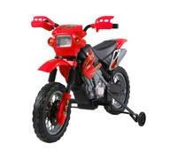 Kids Electric Motorbike Childrens Motorcycle 6V Ride On 3-6 Yrs Red