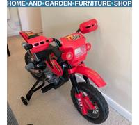 HOMCOM 6V Kids Electric Motorbike Motorcycle Ride On for 3-6 Years Red