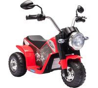 Kids Electric Motorcycle Childrens Ride-On Trike 6V Red Lights 18-36 Months