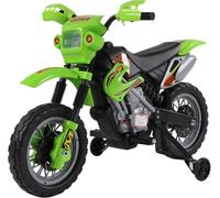 Kids Electric MotoX Motorbike Childrens Ride On 6V Motorcycle 3-6 Years Green