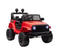 Kids Electric Ride On Car Childrens 12V Truck Off-road Toy Lights Red