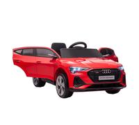 Kids Electric Ride-On Car Red 47x108x60cm Plastic 12V Remote Lights Music Horn