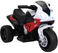 HOMCOM BMW S1000RR Licensed 6V Kids Electric Motorbike 3 Wheel Ride on Motorcycle w/Headlights Music for 18-36 Months, Red