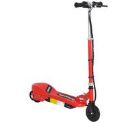 Kids Electric Scooter Childrens Ride On Brake Kickstand Solid Tyres Seat Red