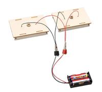 Kids Electrical Circuit Kit,Physical Science Lab Learning Circuit Kit,Electronic Exploration Kit - Constru Circuits Electricity Experiment Set