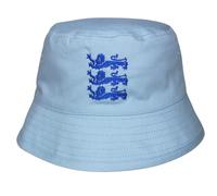 Kids England Blue Embroidered Bucket Sun Hat (UK, Age, 7 Years, 10 Years)