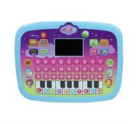 Kids English Learning Tablet, Educational Toys for 3-6 Year Olds, Interactive ABC Learning Pad with Vocabulary, Phonics, Numbers, Shapes & Songs, 9 Inch Toddler Early Education Machine (Pink/Blue)