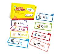 Kids English Vocabulary Builder Rhyming Toss Book with Root Terms Learning Structure Participatory Word Learning Materials