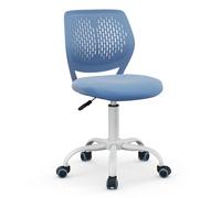 Kids Ergonomic Study Chair Swivel Desk Chair 5 Wheels Adjustable Height