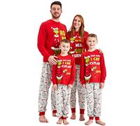 Kids Essentials Family Matching The Grinch Christmas Pyjamas Mens Ladies Kids Christmas Pyjamas (Children, 9-10 Years)