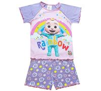 Kids Essentials Girls Cocomelon Short Pyjamas Character Nightwear (Cocomelon - Shorty, 12-18 Months)