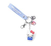 KIDS EUROSWAN Hello Kitty Girls 3D Rubber Lanyard Keyring Keychain Bag Pencil Case Charm